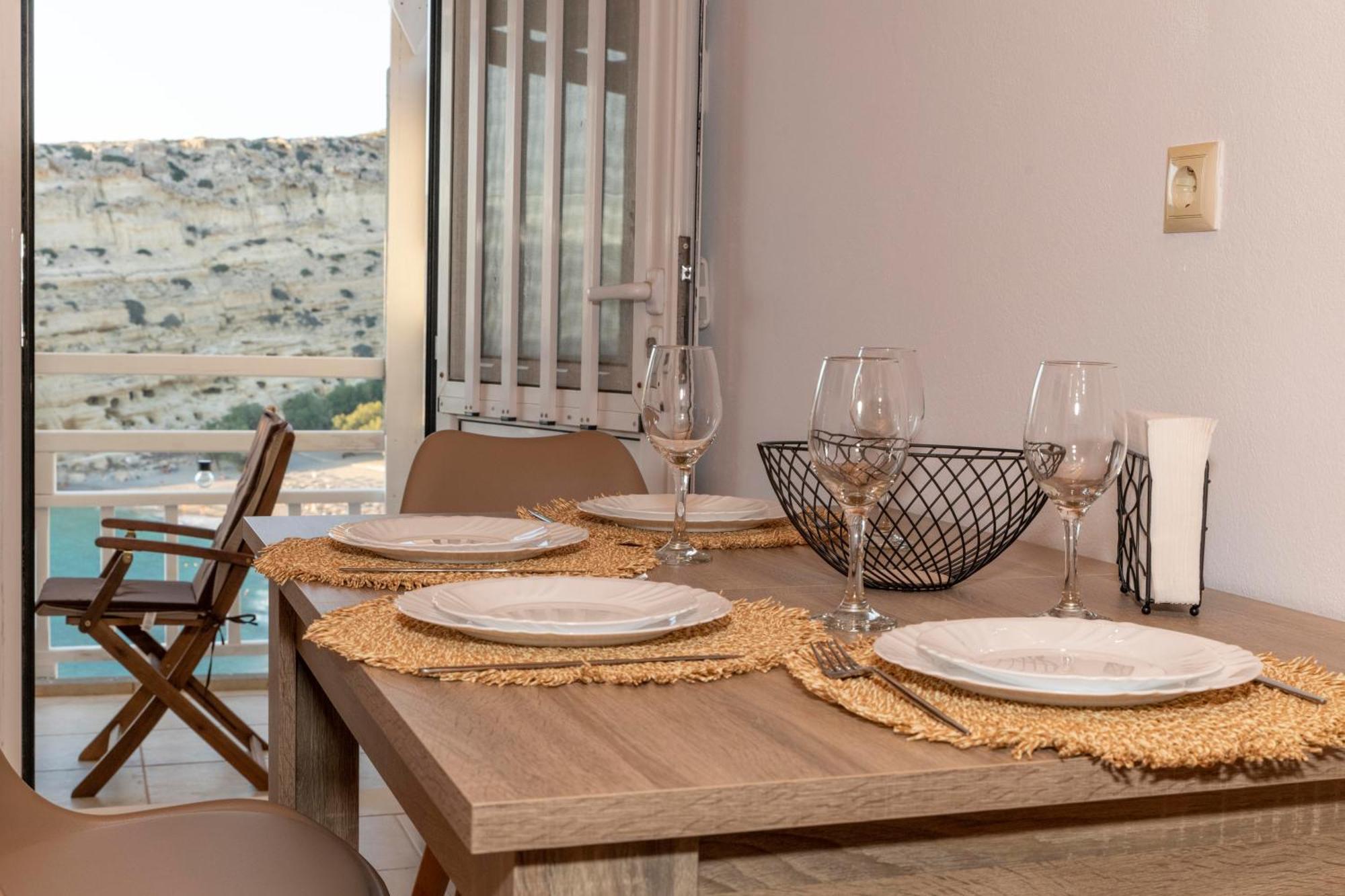 Emmanouela Apartment Matala Eksteriør bilde