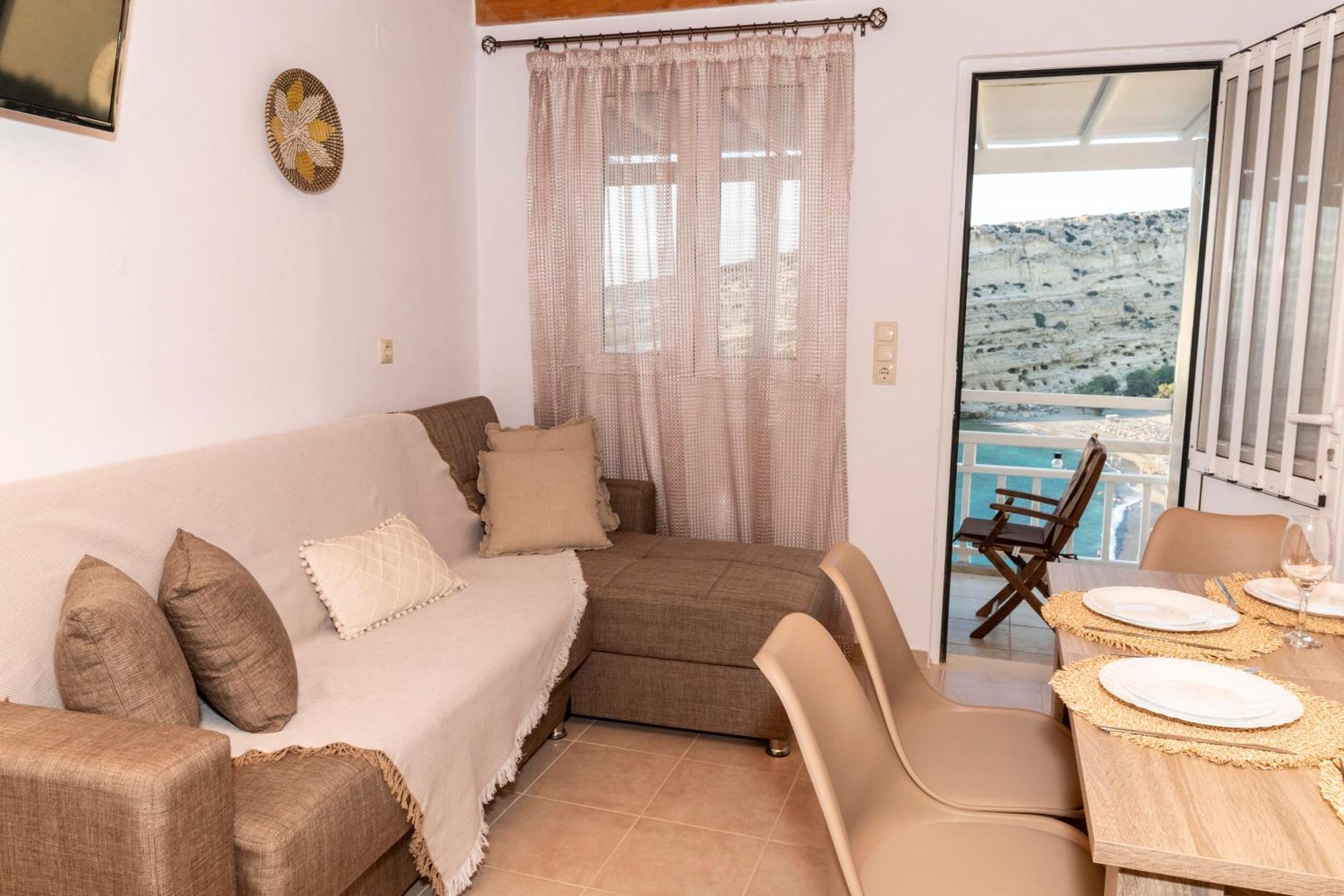 Emmanouela Apartment Matala Eksteriør bilde